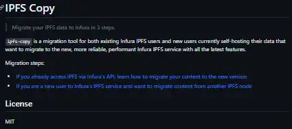 Download web tool or web app IPFS Copy