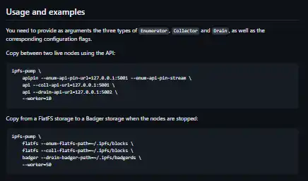 Download web tool or web app ipfs-pump