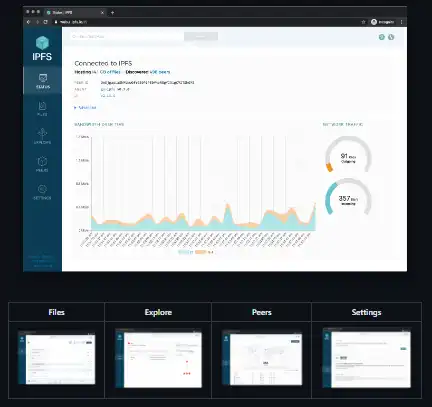 Tải xuống công cụ web hoặc ứng dụng web Giao diện người dùng web IPFS