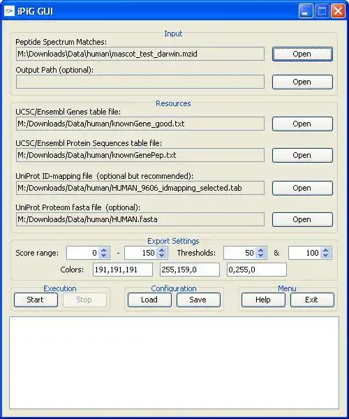 Download web tool or web app iPiG to run in Windows online over Linux online