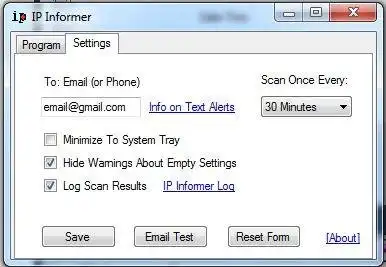 Download web tool or web app IP Informer