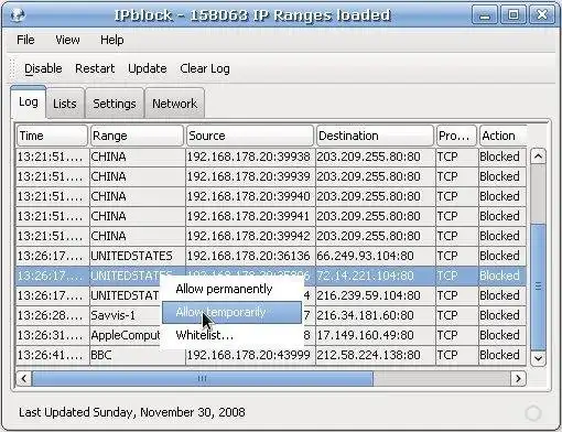 Web aracını veya web uygulaması iplist'i indirin