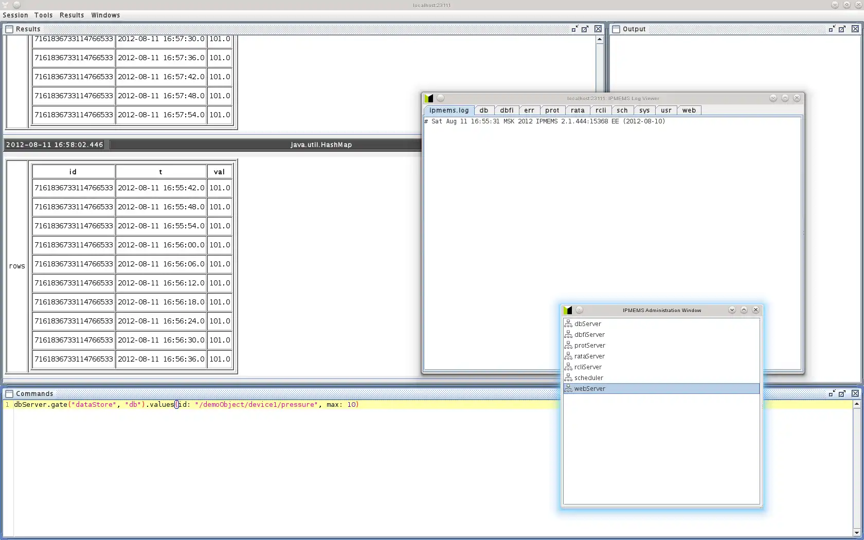 Descargue la herramienta web o la aplicación web ipmems