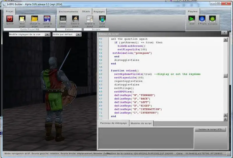 ດາວໂຫຼດເຄື່ອງມືເວັບ ຫຼືແອັບເວັບ IrrRPG Builder (IRB) ເພື່ອແລ່ນໃນ Windows ອອນໄລນ໌ຜ່ານ Linux ອອນໄລນ໌