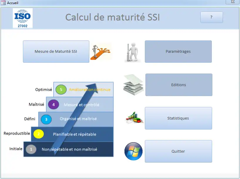 Descargue la herramienta web o la aplicación web ISO27002