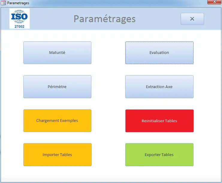 Scarica lo strumento web o l'app web ISO27002