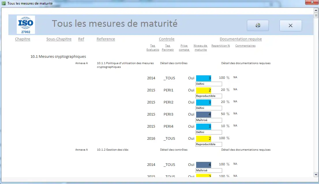 Scarica lo strumento web o l'app web ISO27002