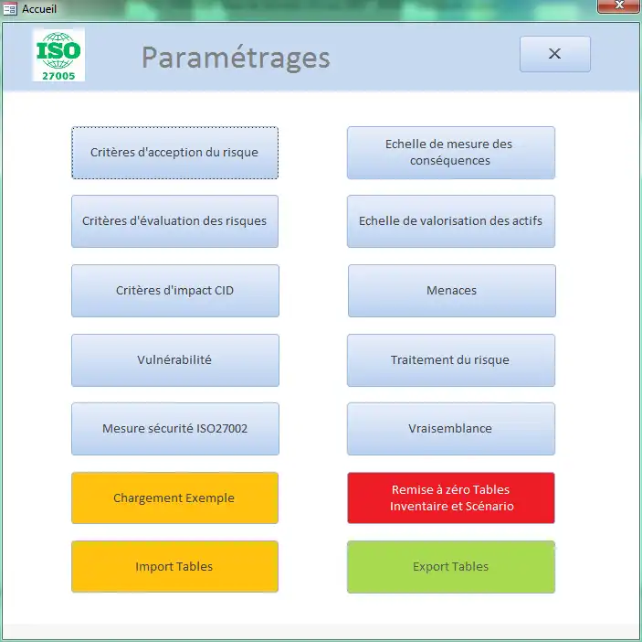 웹 도구 또는 웹 앱 ISO27005 다운로드