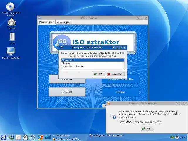 Download web tool or web app ISO extraKtor