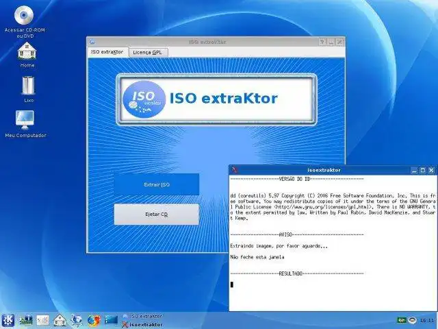 Download web tool or web app ISO extraKtor