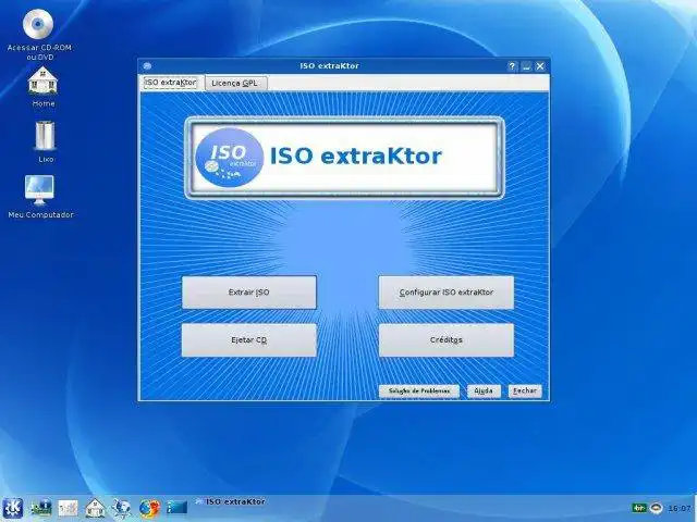 Download web tool or web app ISO extraKtor