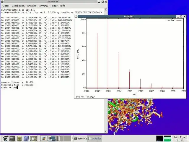 Download web tool or web app Isotopic Pattern Calculator to run in Linux online