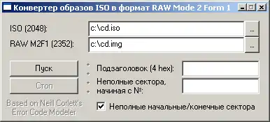 Download webtool of web-app Iso naar raw m2f1 afbeeldingen converter