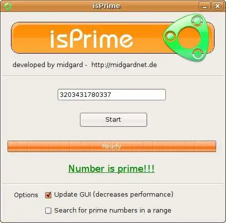 ابزار وب یا برنامه وب isPrime را برای اجرا در لینوکس به صورت آنلاین دانلود کنید