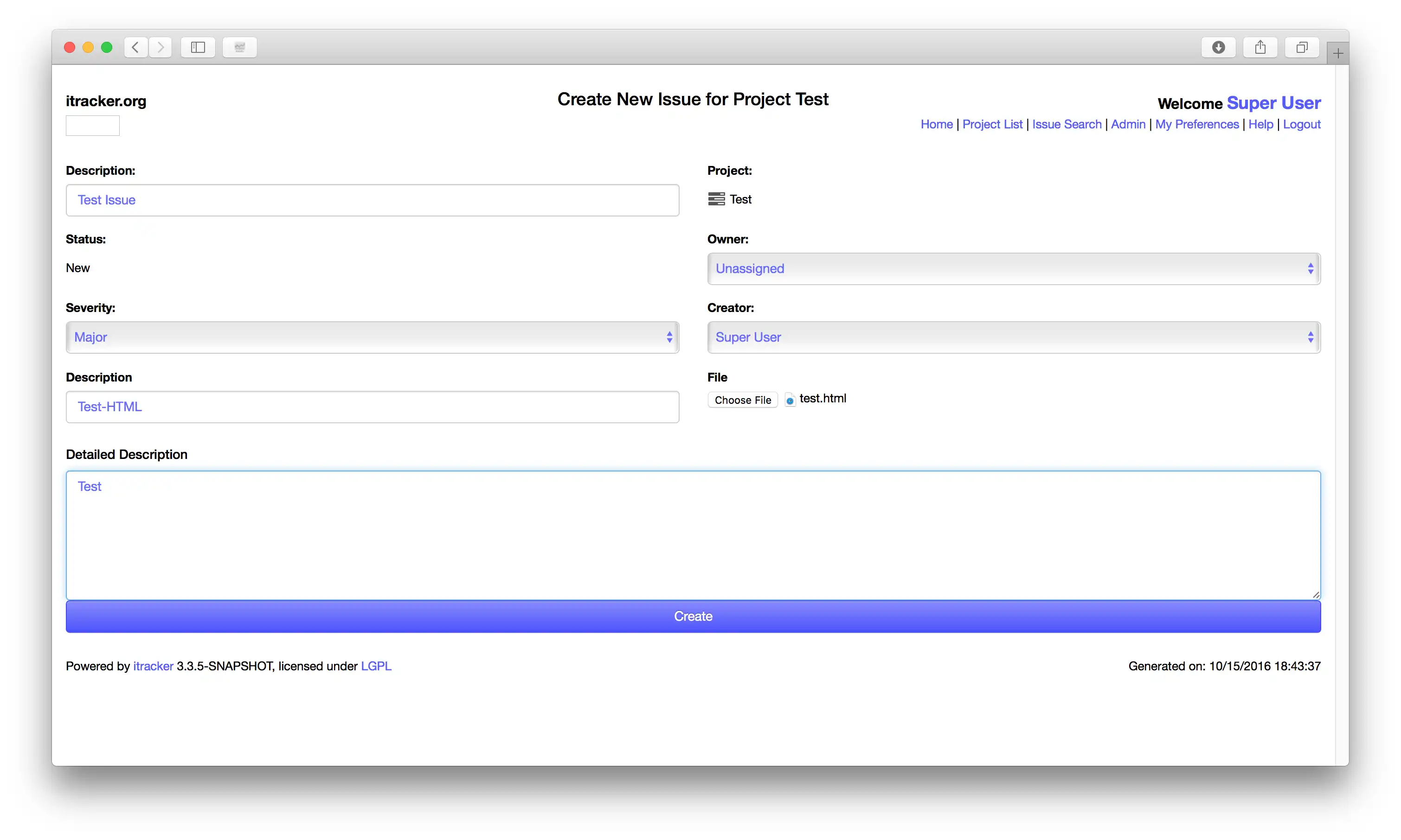 Télécharger l'outil Web ou l'application Web itracker