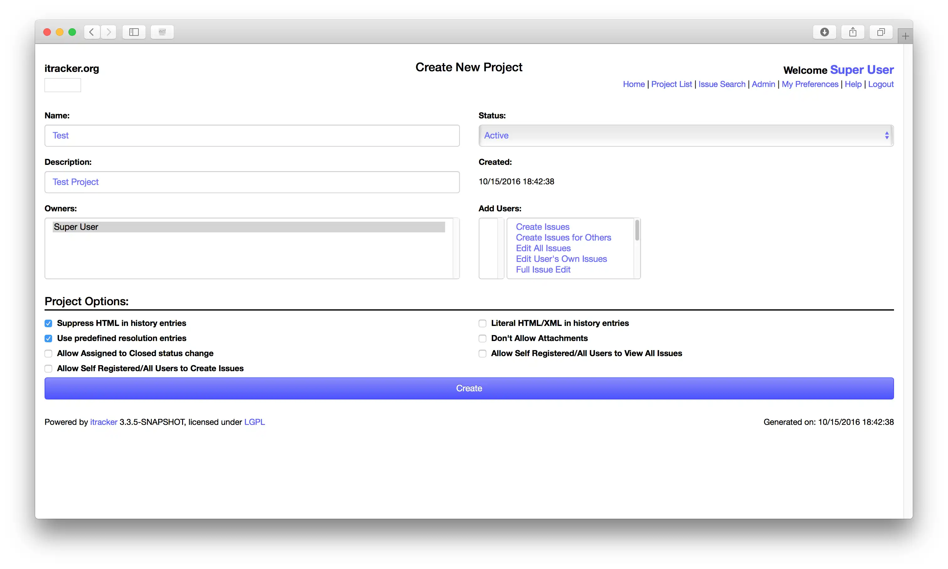 Télécharger l'outil Web ou l'application Web itracker