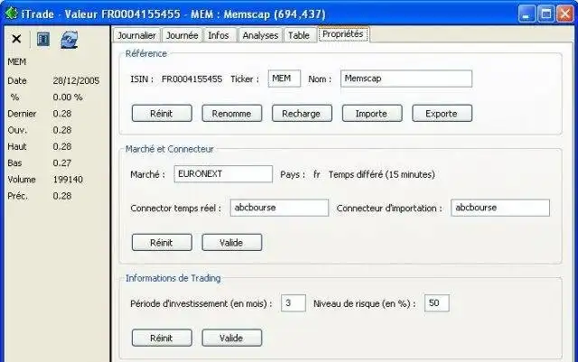 Scarica lo strumento web o l'app web iTrade - Sistema di trading e grafici