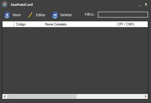 Download web tool or web app IwaPointCard