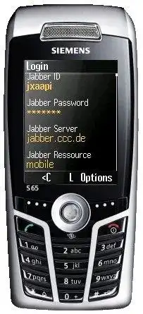 قم بتنزيل أداة الويب أو تطبيق الويب J2ME XMPP API