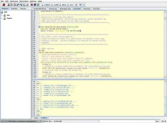 Download web tool or web app Jabberwocky a Lisp IDE