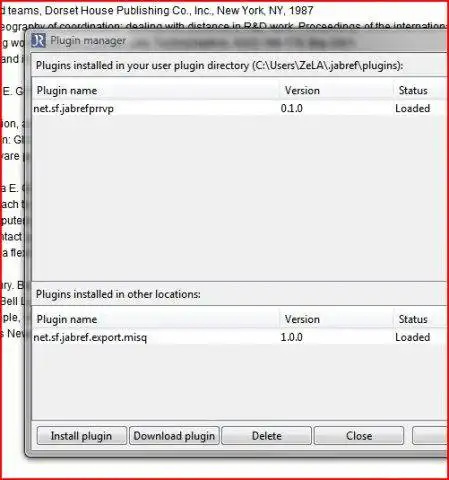 Download web tool or web app JabRef PRRV Plugin to run in Windows online over Linux online