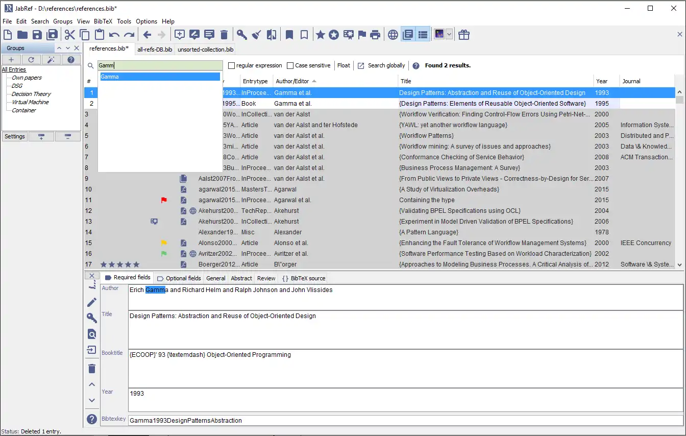 Mag-download ng web tool o web app na JabRef