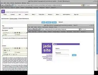 Mag-download ng web tool o web app na JadaSite