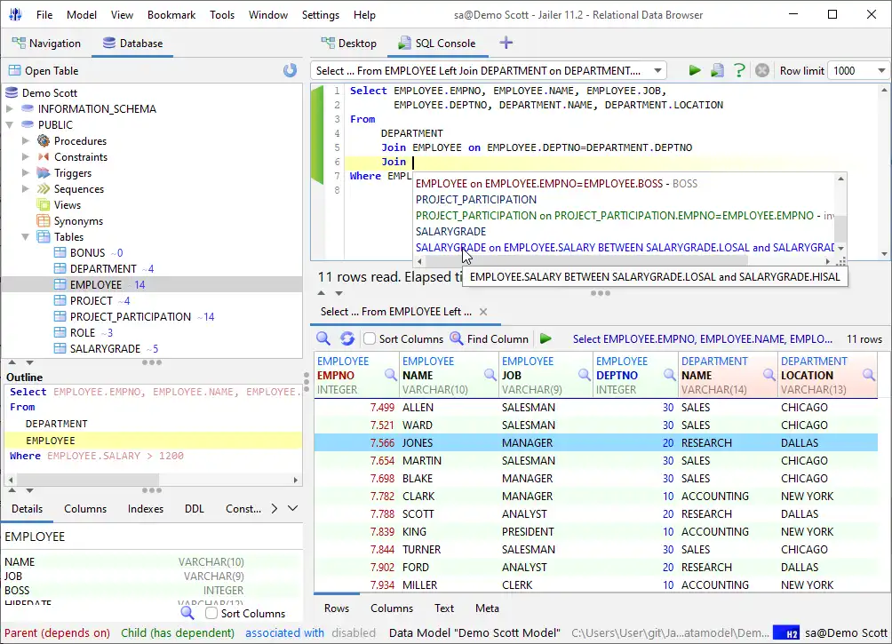 Descargue la herramienta web o la aplicación web Jailer