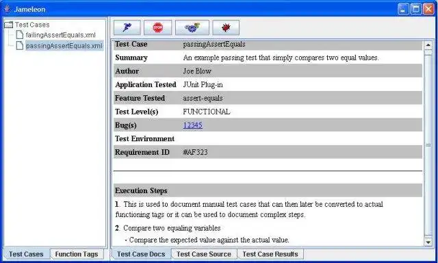 Download web tool or web app Jameleon