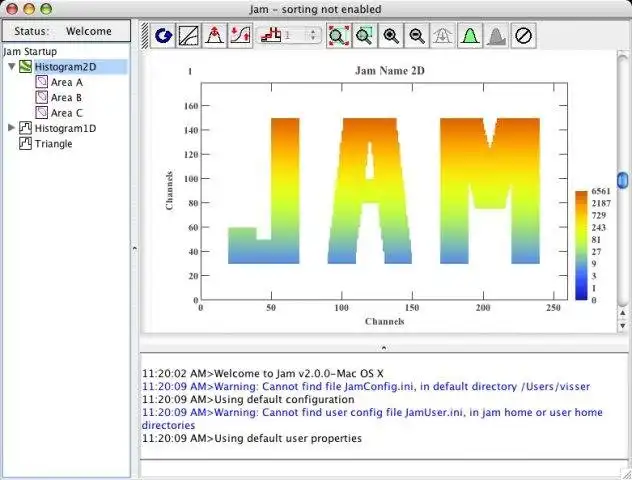 Download web tool or web app Jam--Nuclear Physics Data Acquisition