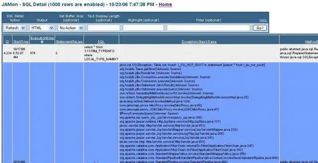 Descargar la herramienta web o la aplicación web JAMon API