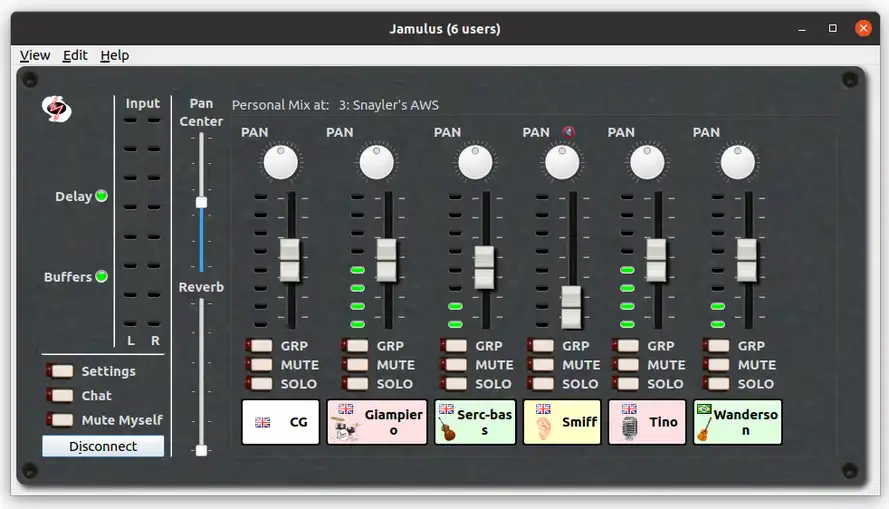 قم بتنزيل أداة الويب أو تطبيق الويب Jamulus - برنامج جلسة Internet Jam