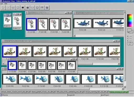 Download web tool or web app JAnimationShop -The Animation Editor
