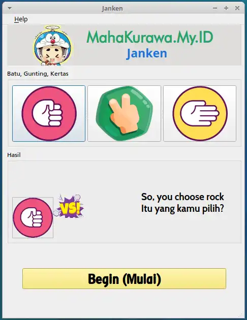 Download web tool or web app Janken