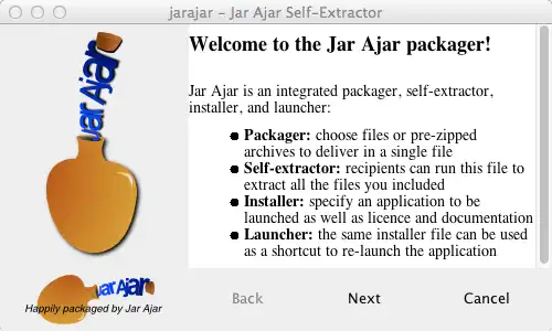 웹 도구 또는 웹 앱 Jar Ajar 다운로드