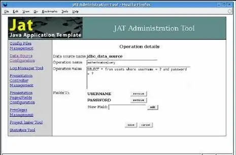Download web tool or web app Jat - Java Application Template