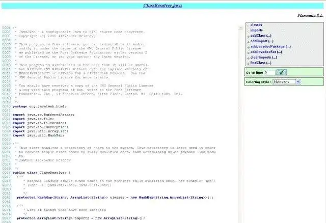 Mag-download ng web tool o web app na java2web