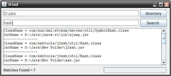 قم بتنزيل أداة الويب أو تطبيق الويب Java Class Finder