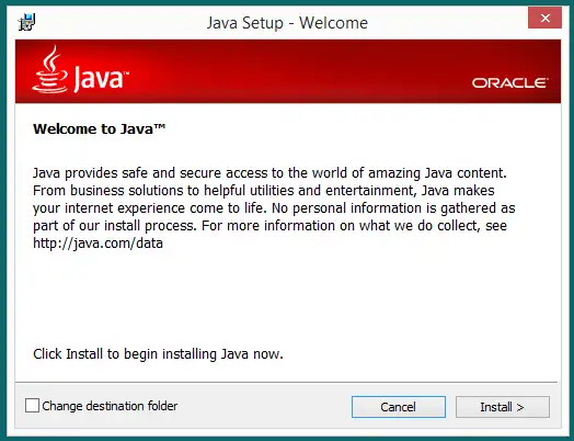 Download web tool or web app Java Client MSI  Archive Installers