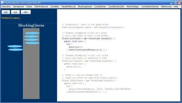 Download web tool or web app Java Concurrent Animated