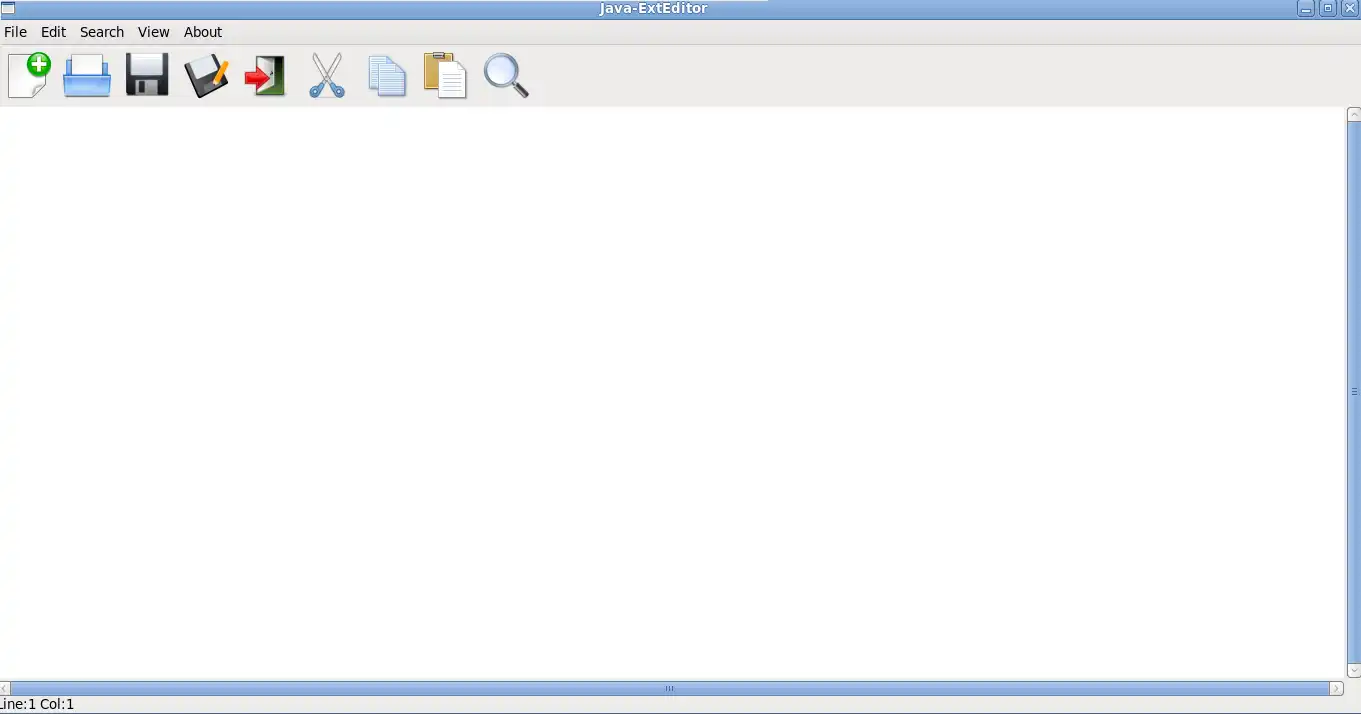 Download web tool or web app JavaExtEditor to run in Linux online