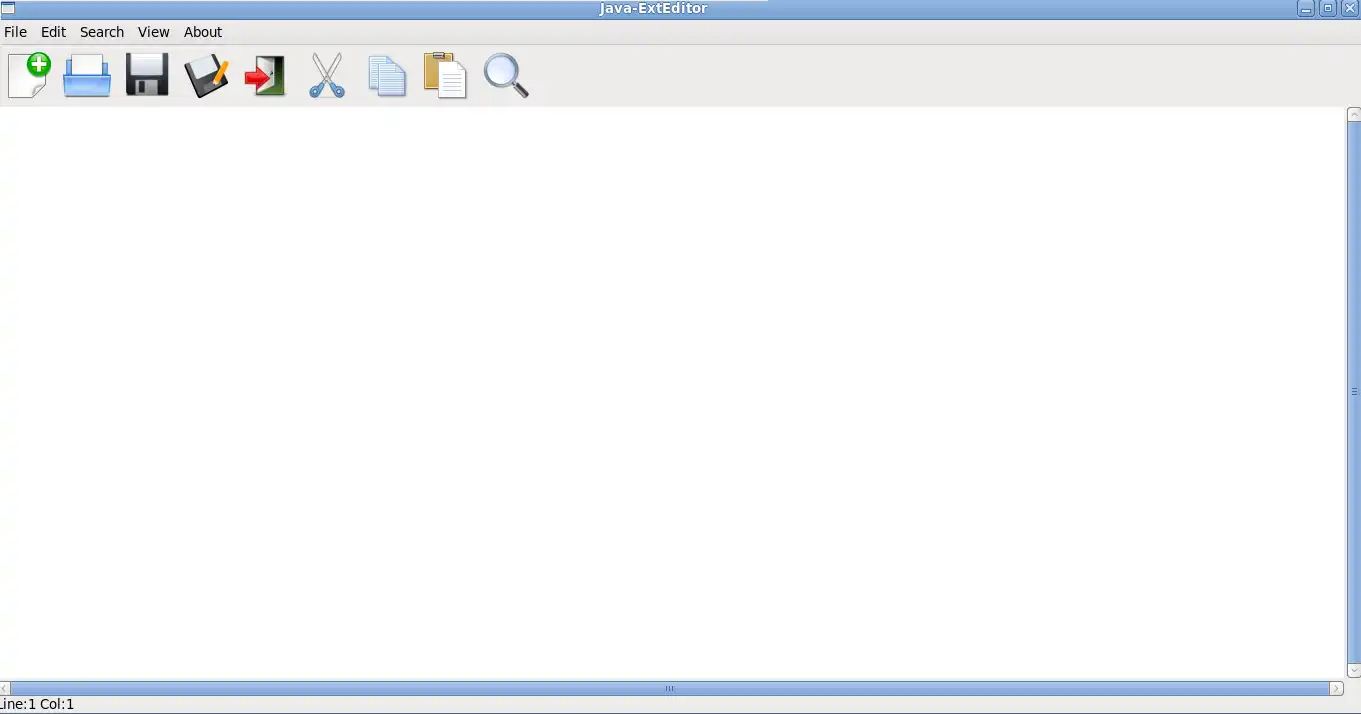 Download web tool or web app JavaExtEditor to run in Windows online over Linux online