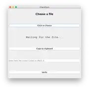 Free download JavaFileCheckSum Windows app to run online win Wine in Ubuntu online, Fedora online or Debian online