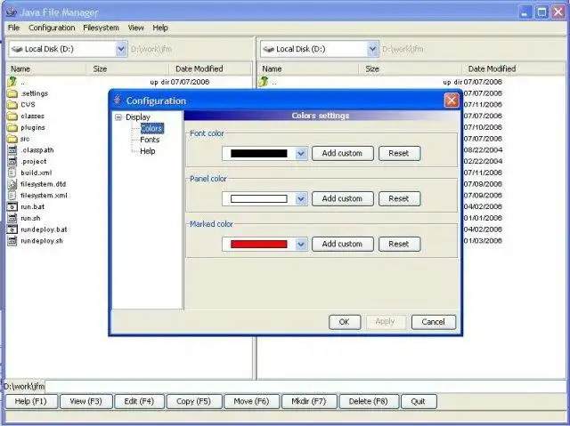 Download web tool or web app Java File Manager