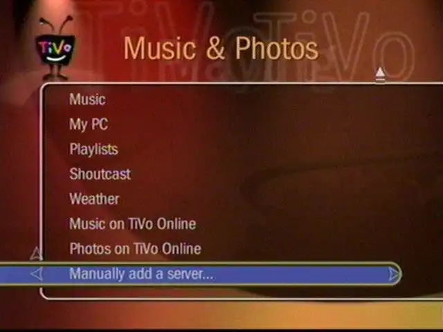 Web aracını veya web uygulamasını indirin JavaHMO TiVo HMO Sunucusu