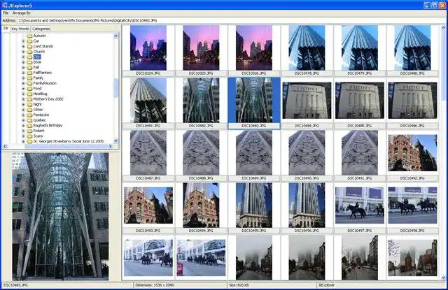 Завантажте веб-інструмент або веб-програму Java Image Viewer / Explorer