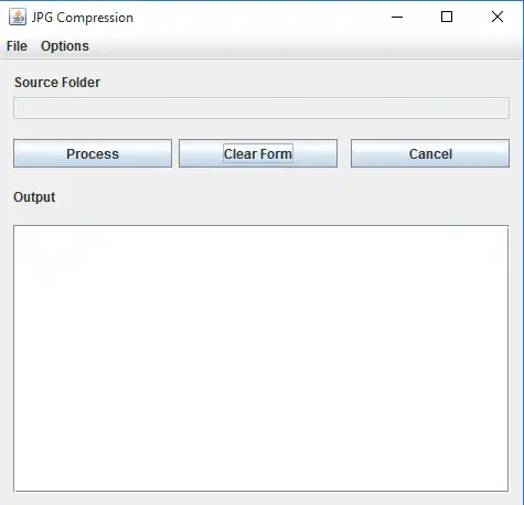 Download web tool or web app Java JPG Compression Program