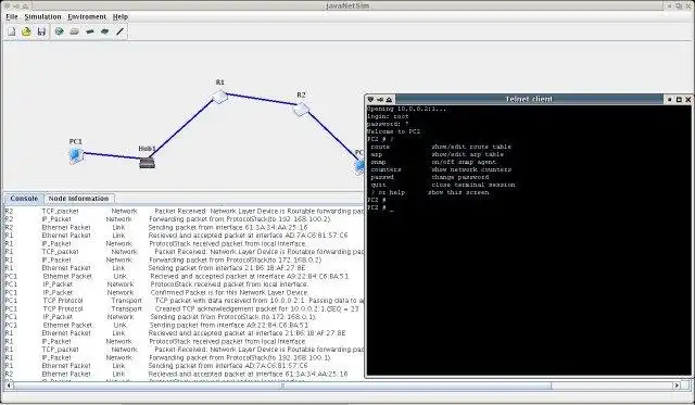 Download web tool or web app javaNetSim