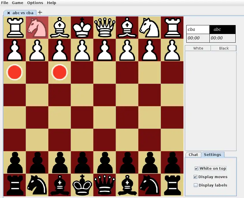 Muat turun alat web atau aplikasi web Java Open Chess