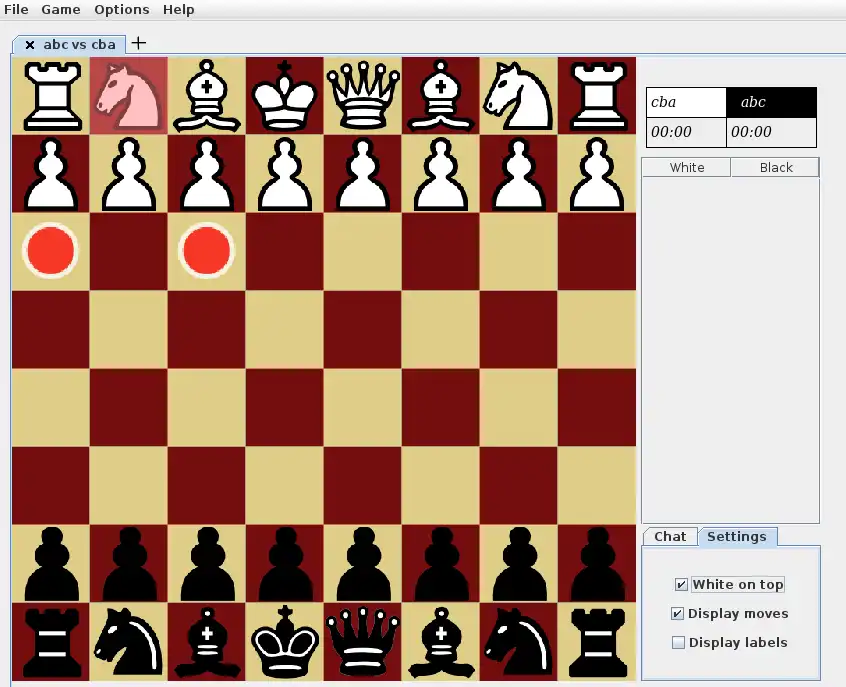 웹 도구 또는 웹 앱 Java Open Chess를 다운로드하여 온라인으로 Linux에서 실행